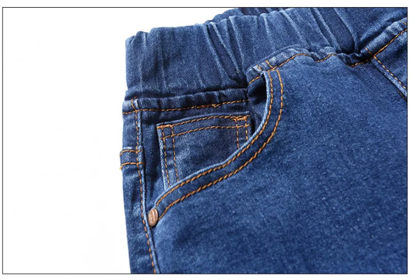 Jeans da donna per curve, pantaloni in denim elasticizzati con vita elasticizzata, controllo della pancia, jeans da mamma 4XL ouc551