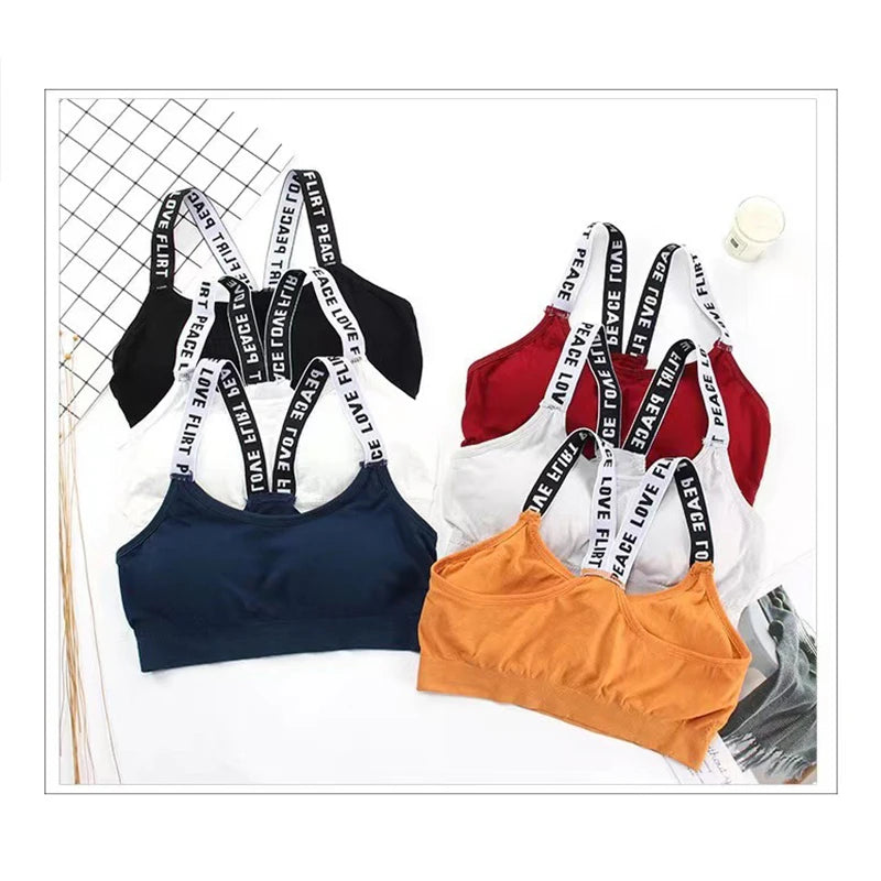 Reggiseno sportivo sexy da donna per palestra, fitness, yoga, imbottito, abbigliamento sportivo, canottiera, reggiseno sportivo push-up, intimo